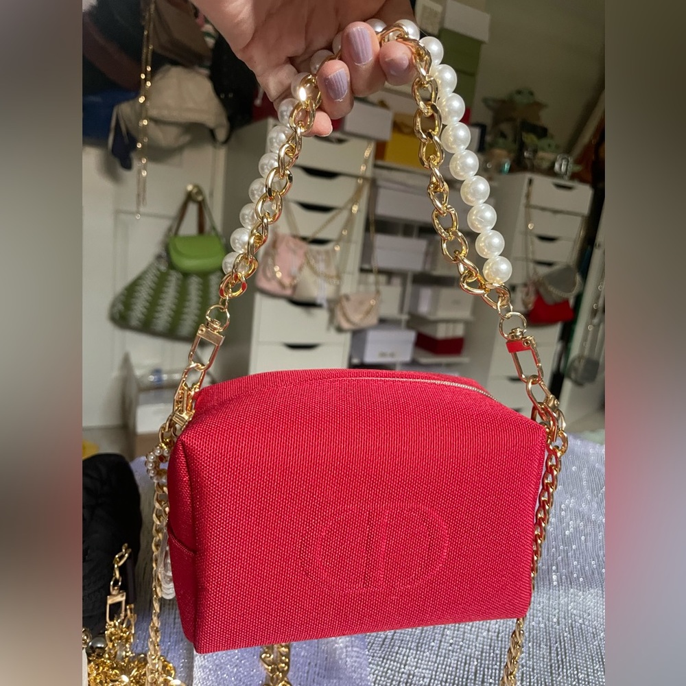 Authentic DIOR Red Pouch - Picture 2 of 5
